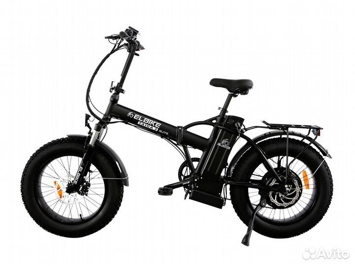 Электрофэтбайк Elbike Taiga 2 Elite (черный)