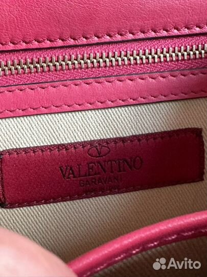 Сумка натуральная кожа Valentino оригинал