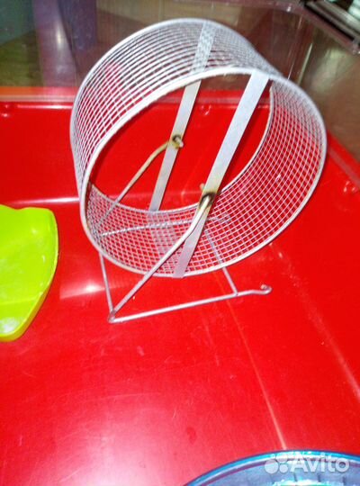 Колеса и домики для грызунов