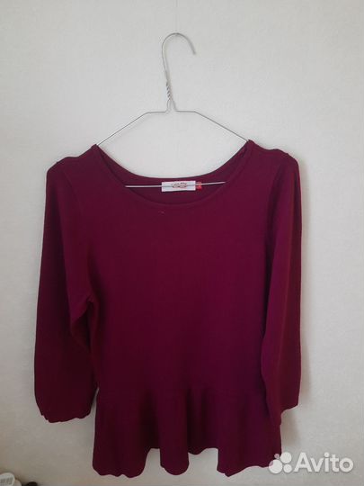 Джемпер с баской