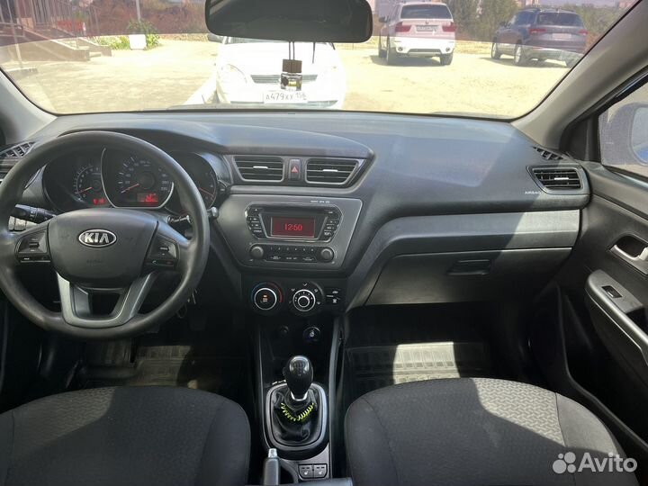 Kia Rio 1.4 МТ, 2013, 160 000 км