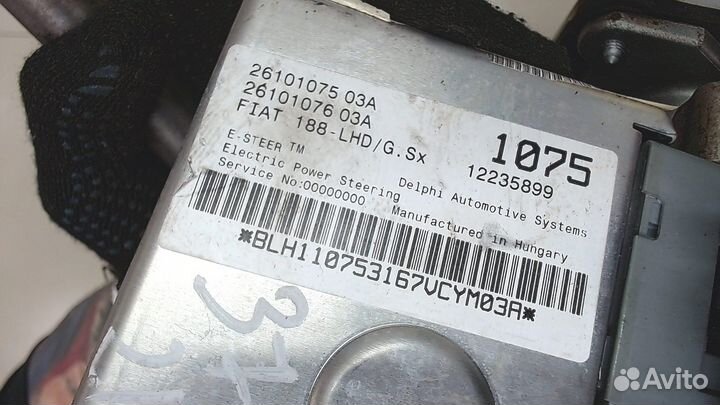 Электроусилитель руля Fiat Punto, 2003