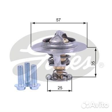 Термостат, охлаждающая жидкость TH44390G1 Gates