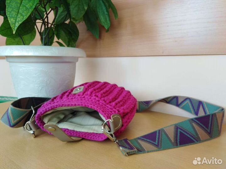 Вязаные сумки ручной работы