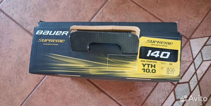 Хоккейные коньки bauer 28 размер