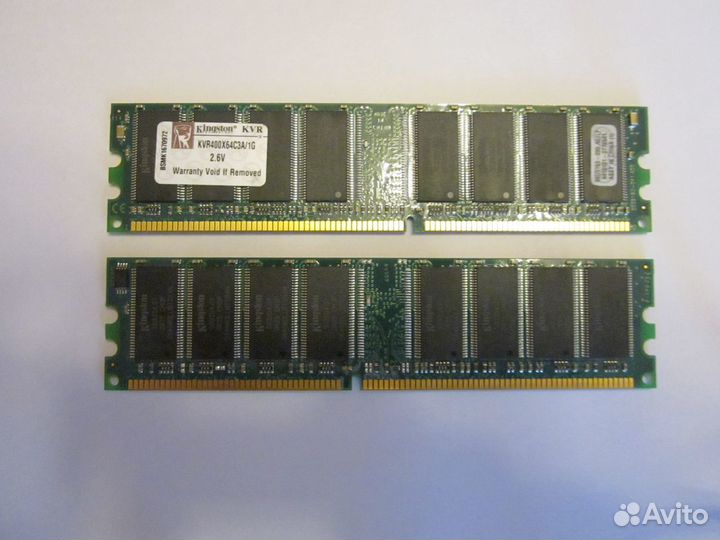 Оперативная память Kingston KVR400X64C3A/1G