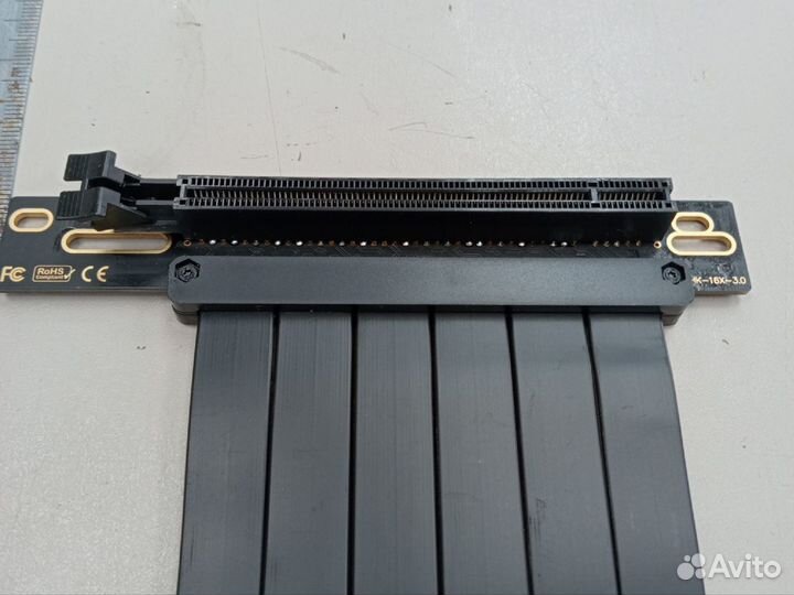 Удлинитель райзер PCI-E x16 3.0 Fluconn (40см)