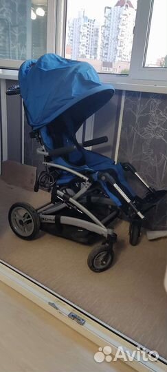 Коляска прогулочная инвалидная convaid rodeo 14