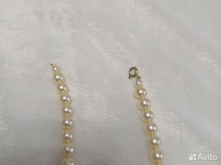 Бусы под жемчуг винтаж