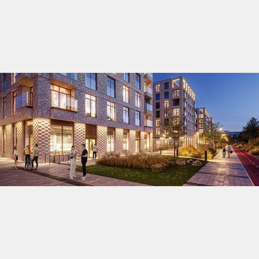 1-к. квартира, 39,4 м², 1/9 эт.