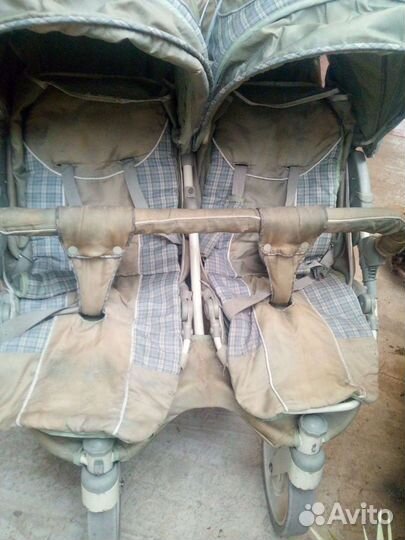 Коляска для двойни