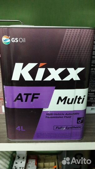 Масло трансмиссионное Kixx ATF Multi, 4 л