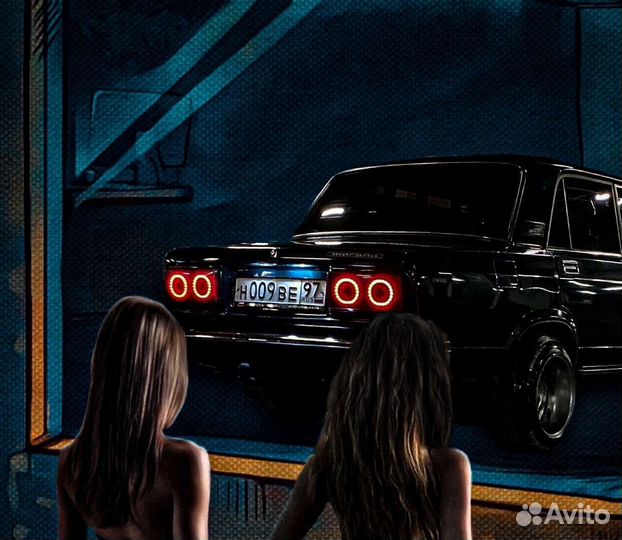 Задние фонари ваз 2105-2107