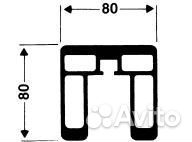 Стойки волейбольные Haspo квадратные алюминиевые 80 х 80 мм 924-5131