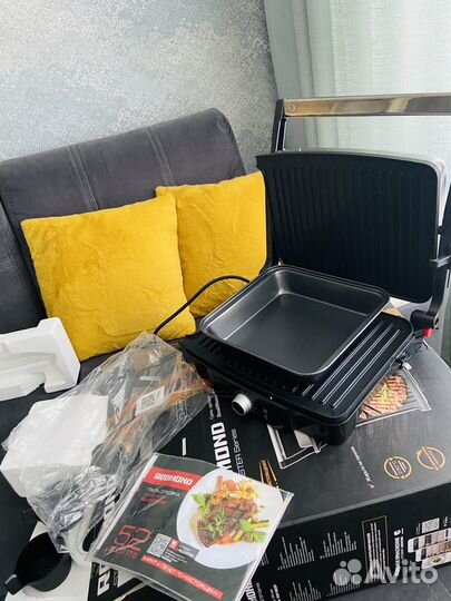 Электрогриль- духовка redmond