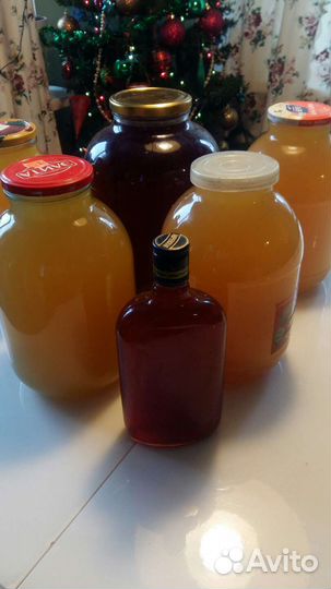 Виноградный и яблочный натуральный уксус