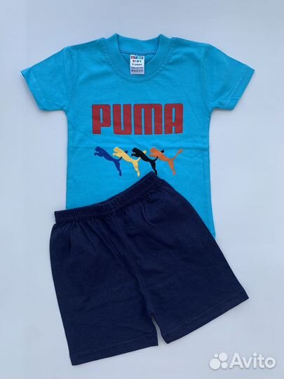 Костюм для мальчика 92 puma в садик новый