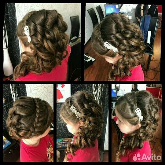 Прически, укладки, кудри, косы