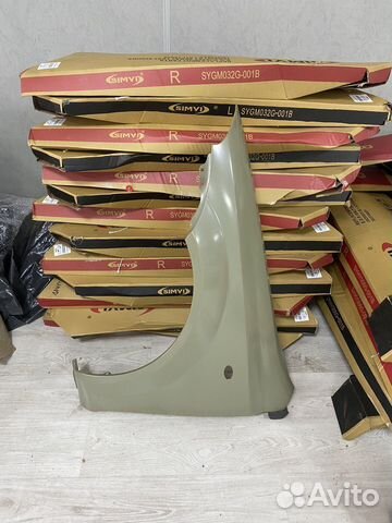 Крыло переднее левое Chevrolet Lacetti хетчбэк