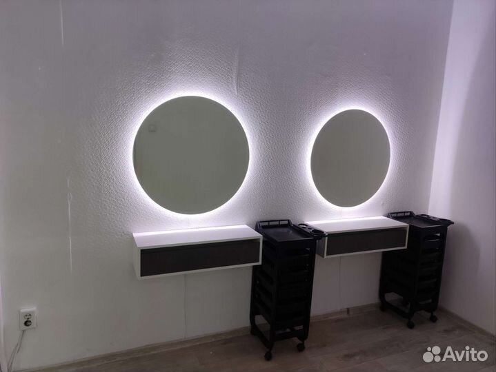 Круглые зеркала с подсветкой