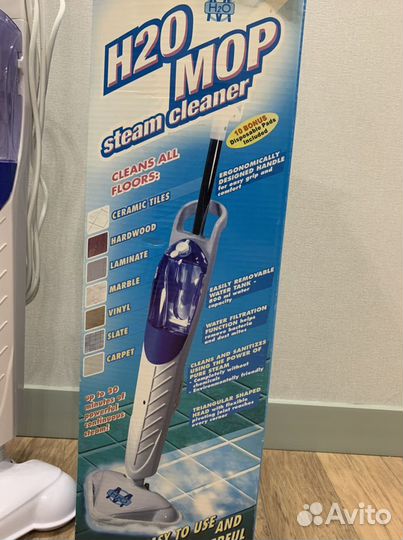 Паровая швабра h2O новая