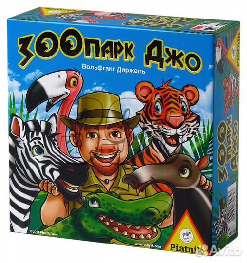 Настольная игра Зоопарк Джо (35587)