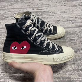 Кеды converse x play come des garcons