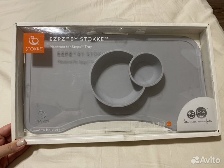 Stokke силиконовая подложка с тарелкой