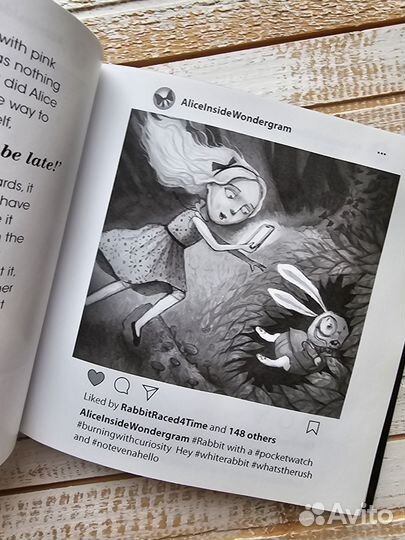 Алиса в стране чудес илл.Bats Langley-с автографом