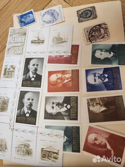 Почтовые марки СССР и др стран
