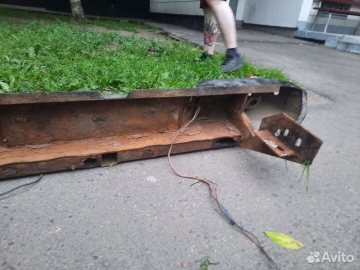 Силовой бампер, задний, l200