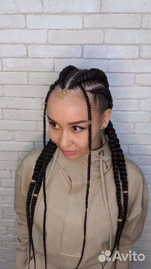 Плетение афрокос