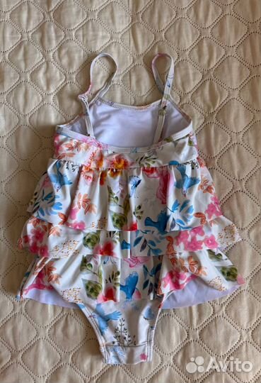 Купальник слитный для девочки 104