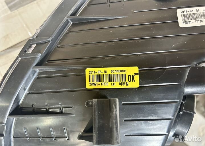 Фара Левая santa FE 12 Hyundai / KIA