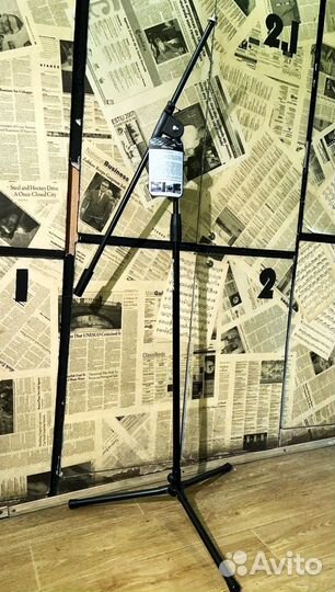 Микрофонные стойки K&M, Adam Hall, Millenium, Foix