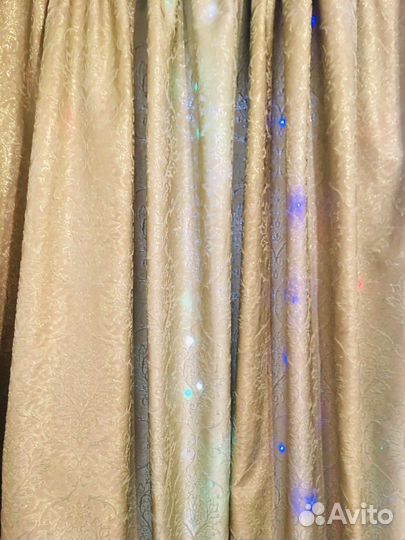 Комплект шторы и тюль бронь до 10.01