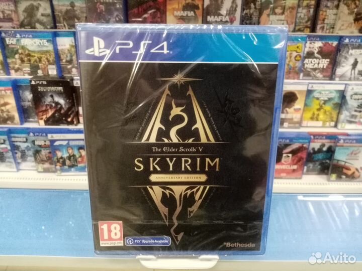 TES V: Skyrim Anniversary Edition PS4 новый