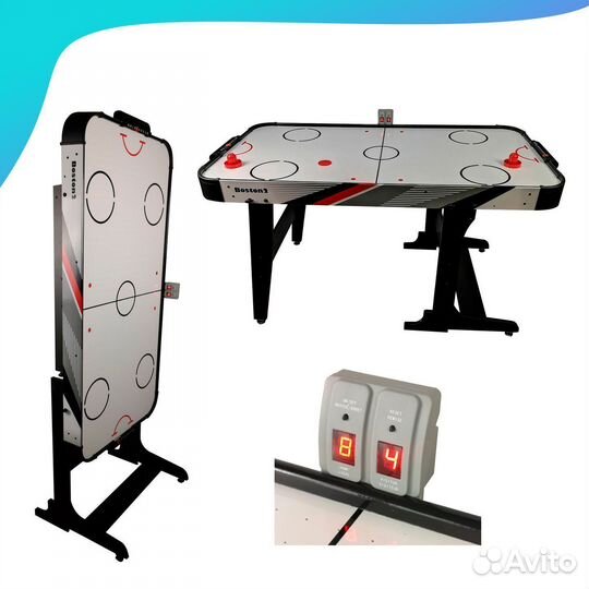 Игровой стол аэрохоккей 5 фт. Арт 183