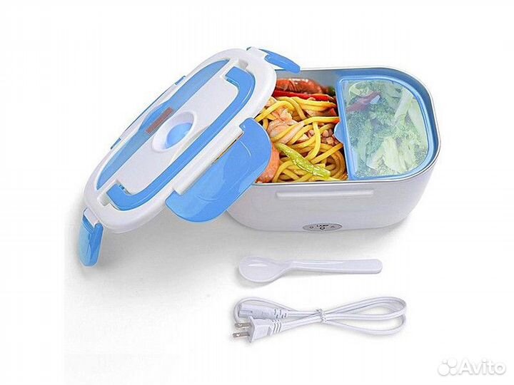 Электрический ланч бокс с подогревом 220в
