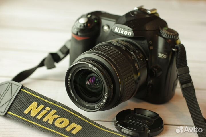Фотоаппарат Nikon D50 (18-55) полный комплект