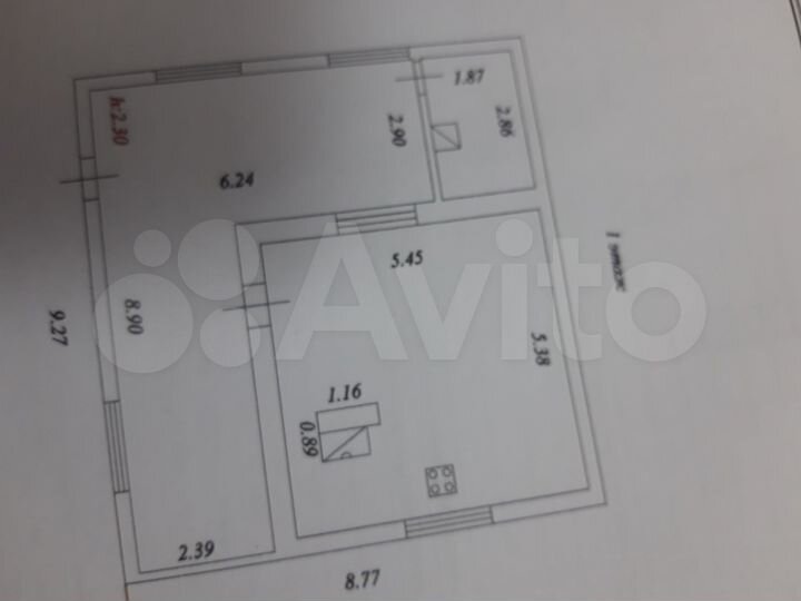 Дача 74 м² на участке 5 сот.