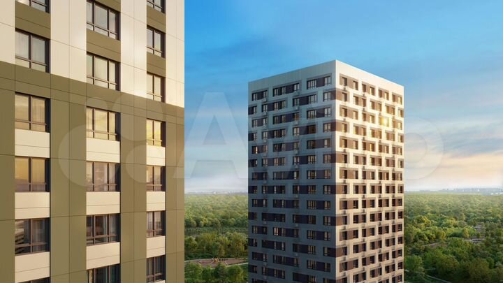 1-к. квартира, 21,1 м², 14/23 эт.