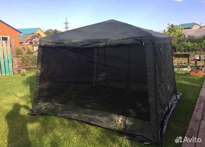 Шатер карповый усиленный новый + юбка