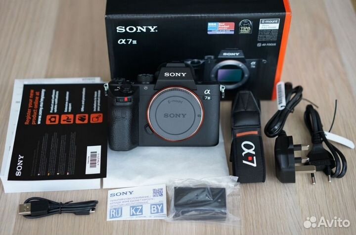 Камера Sony Alpha 7 III Body как новая
