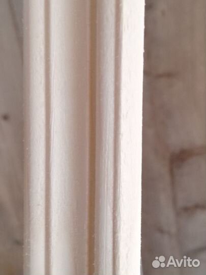 Плинтус деревянный, галтели