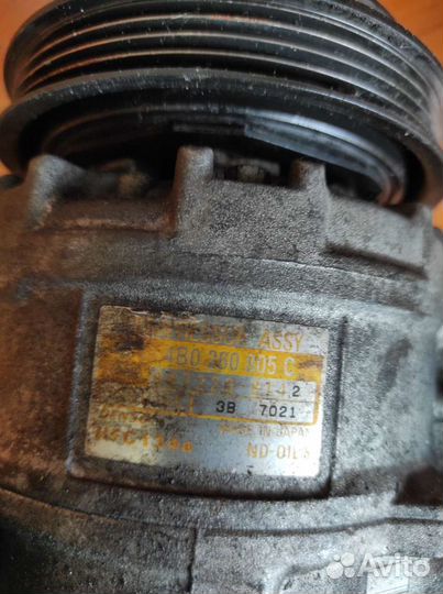 Компрессор кондиционера Фольксваген 2.5 TDi