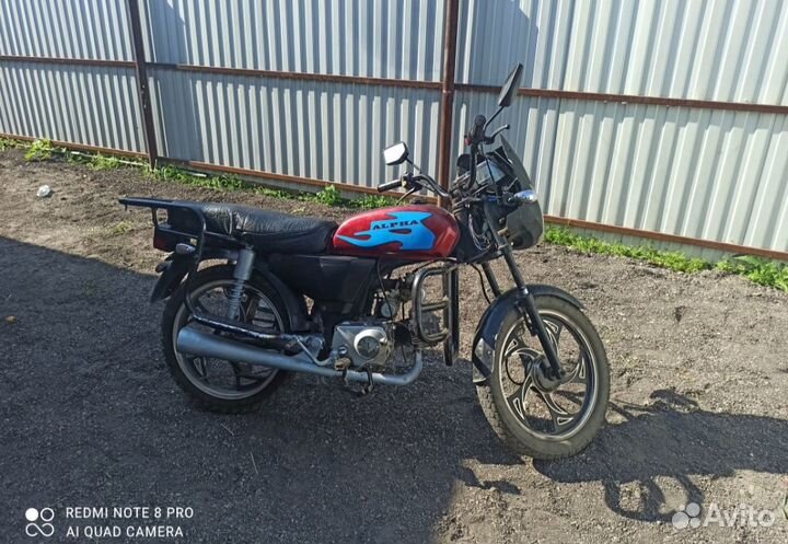 Мопед альфа, 72 куба