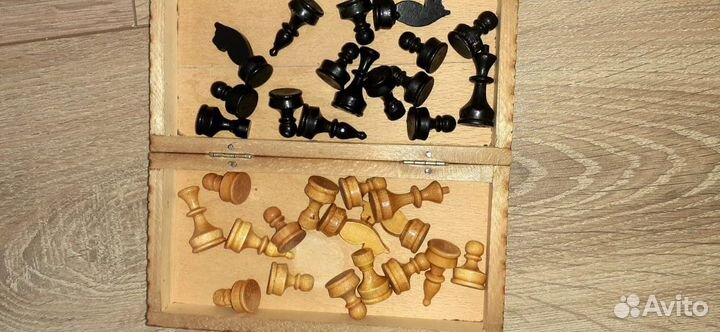 Шахматы деревянные ussr СССР винтаж ручная работа