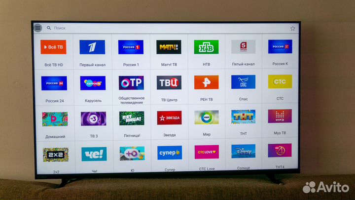 SMART Телевизор Sber SDX-43U4124, (109 см), 4K 2GB