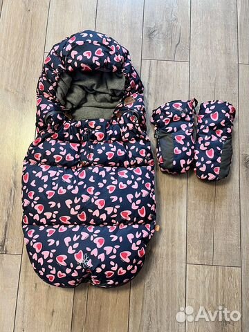 Конверт в коляску с муфтой Nels